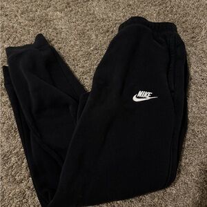 Nike Black Tapered Sweatpants